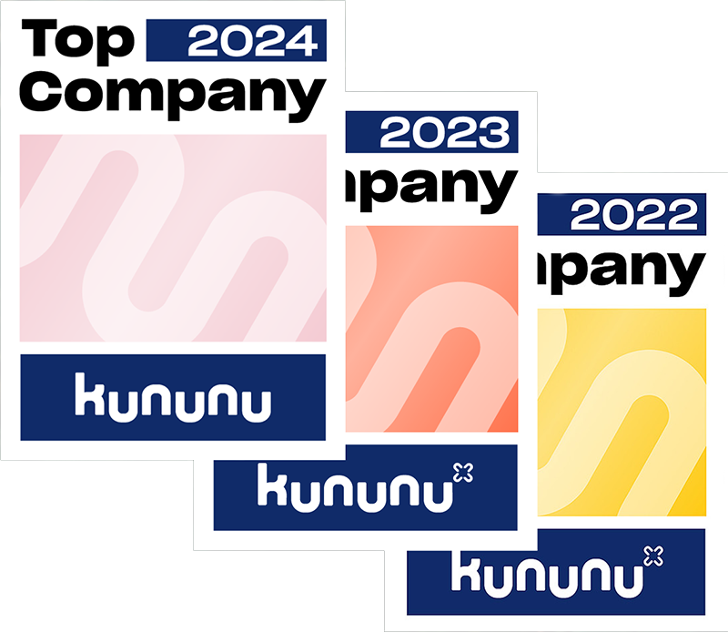Logo von kununu "Top Company" Logo von kununu "Top Company"