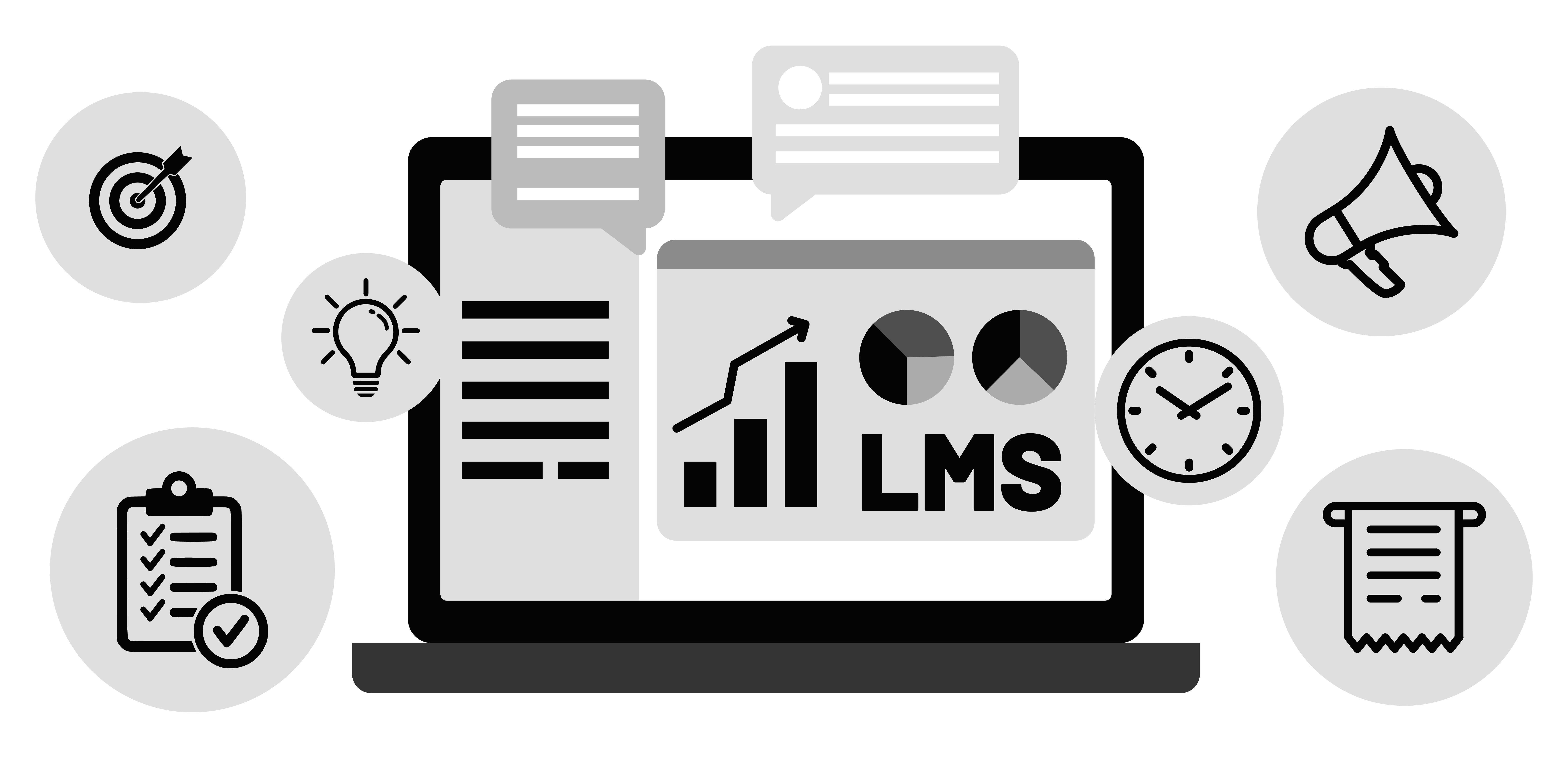 Ein LMS ermöglicht Fristen- und Zielsetzung, Ideenfindung und Aufgabenverteilung